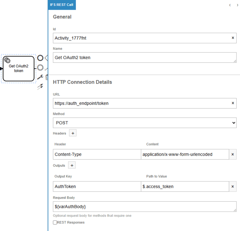 Authenticating REST API calls in IFS Workflows – DSJ's Blog
